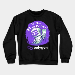 polygon Matic Crypto Matic coin Crytopcurrency Crewneck Sweatshirt